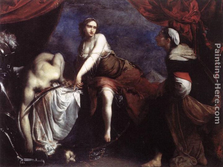 Judith and Holofernes painting - Francesco Furini Judith and Holofernes art painting